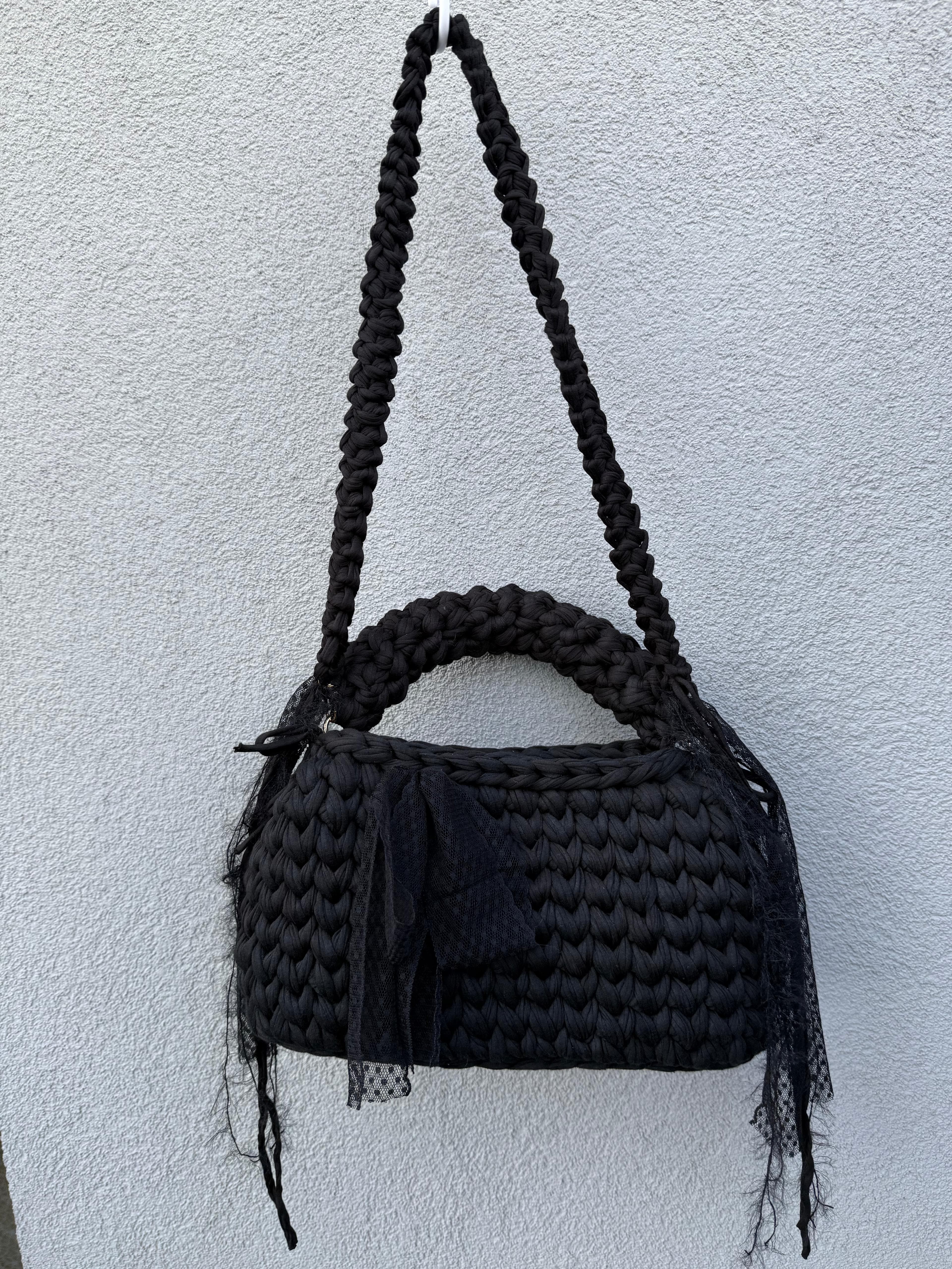Midnight Lace Satchel product photograph